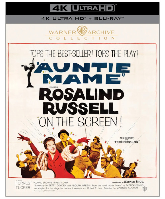 Auntie Mame 4K coverart