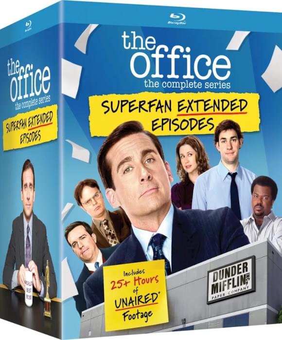 The Office: The Complete Series – Superfan Extended Episodes Blu-ray coverart