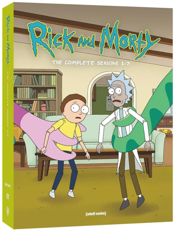 Rick and Morty: Seasons 1-7 DVD coverart